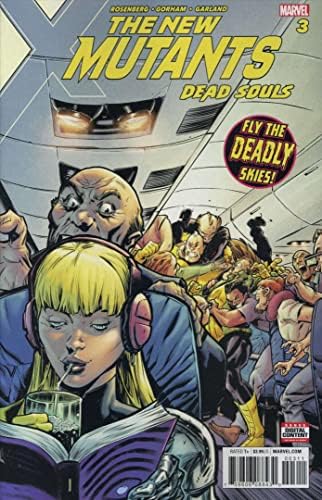 Yeni Mutantlar: Ölü Ruhlar 3 VF / NM ; Marvel çizgi romanı / Matthew Rosenberg