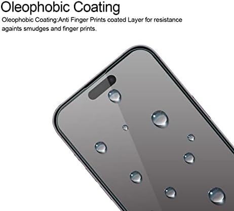 (3 Paket) Supershieldz için Tasarlanmış iPhone 14 Pro (6.1 inç) Temperli Cam Ekran Koruyucu, Çizilmez, Kabarcıksız