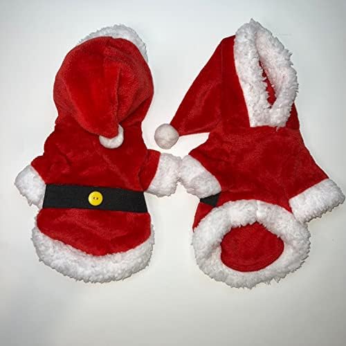 Köpek Noel Baba Kazağı / Köpek Noel Kazağı / Köpek Noel Baba Kostümü / Noel Evcil Hayvan Giysileri (XX-Küçük)