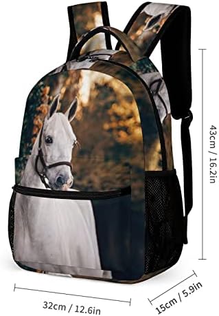 Okul sırt çantası At Hayvan Hafif Sırt Çantası Omuz seyahat için sırt çantası Alışveriş Yürüyüş