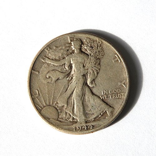 1944 Amerika Birleşik Devletleri Walking Liberty (Gümüş .900) Philadelphia Darphanesi 1 Yarım Dolar Seçimi Çok İyi