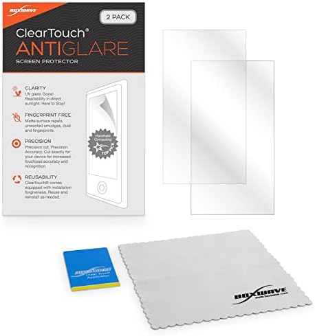BoxWave Ekran Koruyucu ile Uyumlu Datex Ohmeda S / 5-ClearTouch Parlama Önleyici (2'li Paket), Anti-Parmak İzi Mat