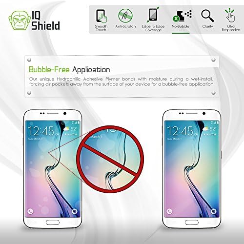 IQ kalkan ekran koruyucu Samsung Galaxy Stellar LiquidSkin Anti-kabarcık şeffaf Film ile uyumlu