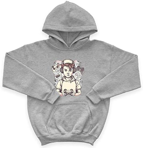 Anime Oyun Çocuk Sünger Polar Hoodie-Sevimli Çocuk Hoodie-Çocuklar için Renkli Hoodie