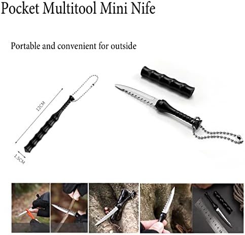 POXIN Taşınabilir Multitool Setleri, Taşınabilir Katlanır Bıçak Çok Amaçlı Alan Taşınabilir Paslanmaz Çelik Aletler