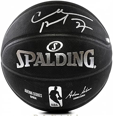 CHARLES BARKLEY İmzalı Kopya Siyah Spalding Basketbol PANİNİ İmzalı Basketbol Topları