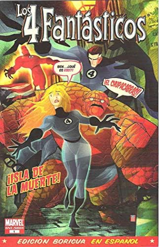 Fantastik Dörtlü: Isla De La Muerte! 1A VF/NM ; Marvel çizgi romanı / Edicion Boricua en Espanol