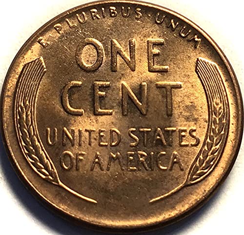 1957 D Lincoln buğday senti Kırmızı Kuruş Satıcı Mint State