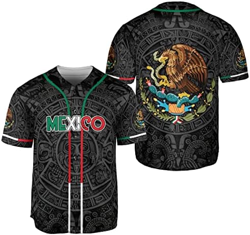Özelleştirilmiş Kişiselleştirin Meksika Beyzbol Formaları, Erkekler Kadınlar için Özel Ad Numarası Meksika Beyzbol