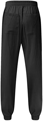 Fr Pantolon Erkekler için erkek Harun Tarzı Yıkanabilir Pamuk Mükemmel Elastik Kemer Düz Renk Rahat Pantolon Büyük