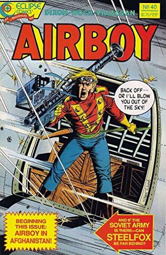 Airboy 40 FN; Tutulma çizgi romanı / Chuck Dixon