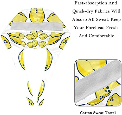 Lezzetli Limonlar Organik Meyve Taze Çalışma Kapağı, Ayarlanabilir Kuyruklu Kabarık Şapkalar