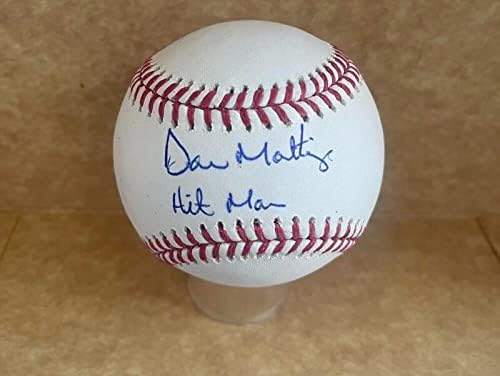 Don Mattingly Yankees kiralık Katil İmzalı M. l. Beyzbol Jsa Wıt560924-İmzalı Beyzbol Topları