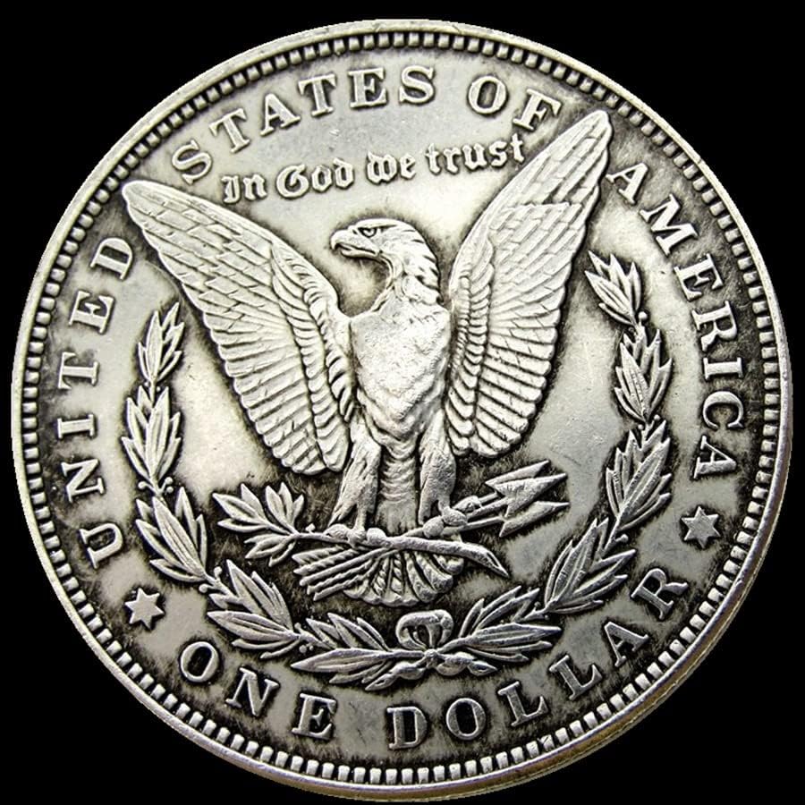Gümüş Dolar Wanderer Sikke ABD Morgan Dolar Dış Kopya hatıra parası 63