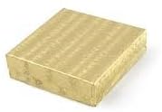 16 Paket Pamuk Dolgulu Altın Folyo Kağıt Karton Takı Kemer Tokası, Broş, Büyük Kolye, Kolye, Kol düğmeleri, Bilezikler,
