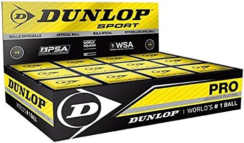 Dunlop Sports Pro XX Squash Topu-Profesyonel Kutu