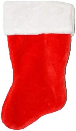 Connie N Randy 17 Kırmızı ve Beyaz Geleneksel Noel Çorabı