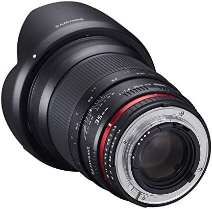 Sony-E için Samyang 35 mm F1.4 Manuel Odaklama Lensi, Siyah