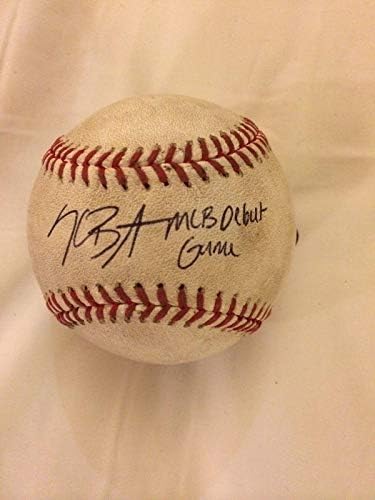 Kris Bryant Mlb'nin İlk İmzalı ve Yazılı Beyzbolu-Mlb Holo-cubs 5 K İmzalı Beyzbol Topuna Satılıyor