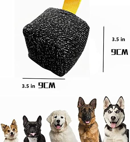 Köpek Topu Römorkör Oyuncak, Köpekler Bite Oyuncaklar, Direnç Gözyaşı Halat Topu Oyuncak Pet Eğitim İnteraktif Oyun