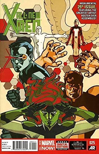 Yepyeni X-Men 25 VF / NM; Marvel çizgi romanı / Brian Bendis