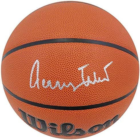 Jerry West İmzalı Wilson İç / Dış Mekan NBA Basketbolu-İmzalı Basketbollar