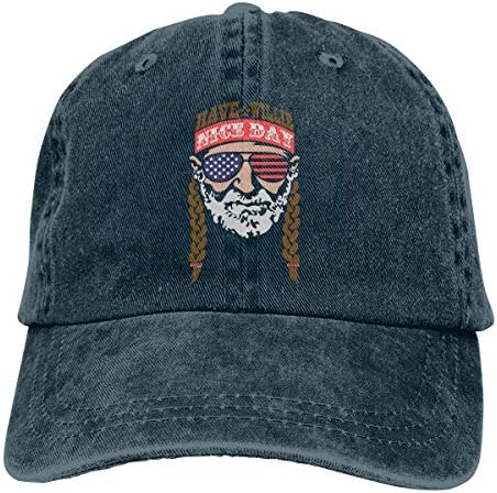 DeniseKSteinbach Unisex Denim Şapka Ayarlayabilirsiniz Denim Kap beyzbol şapkası
