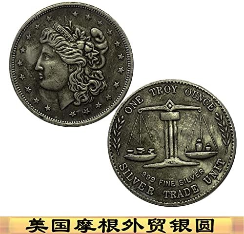 Amerikan Gümüş Dolar Dengesi Gümüş Sikke Tanrıça hatıra parası Amerikan Özgürlük Tanrıçası Dış Ticaret Gümüş Yuvarlak