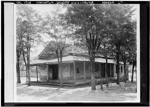Tarihselfindings Fotoğraf: Gazete Binası, Mariposa County Fuar Alanı, Mariposa, Kaliforniya, CA, HABS