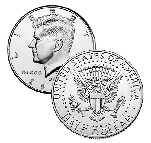 1993 S Gümüş Kanıtı Kennedy Yarım Dolar Kanıtı ABD Darphanesi