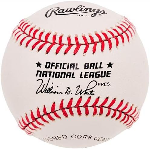 Jerome Walton İmzalı Resmi NL Beyzbol Chicago Cubs SKU 210151-İmzalı Beyzbol Topları