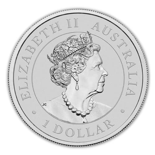 2022 P AU 1 oz Avustralya Gümüş Koala Sikke Parlak Dolaşımsız (Kapsül içinde) Orijinallik Sertifikası ile CoinFolio