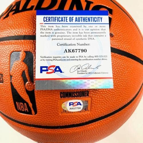 Jalen Green imzalı Basketbol PSA / DNA Houston Rockets imzalı - İmzalı Basketbollar