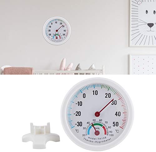 Natudeco 4 Adet Arama Termometre Higrometre Nemlendirici Nem Ölçer Masaüstü Indüksiyon Sıcaklık Nem Ölçüm Ölçer Ev