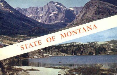 Glacier Ulusal Parkı, Montana Kartpostalı