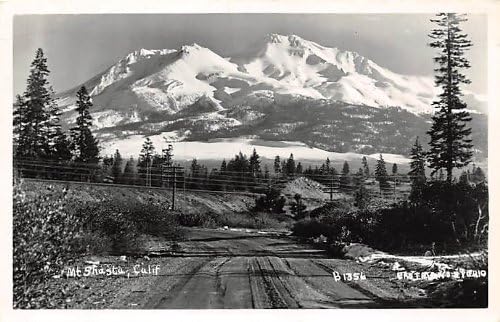 Shasta Dağı, Kaliforniya Kartpostalı
